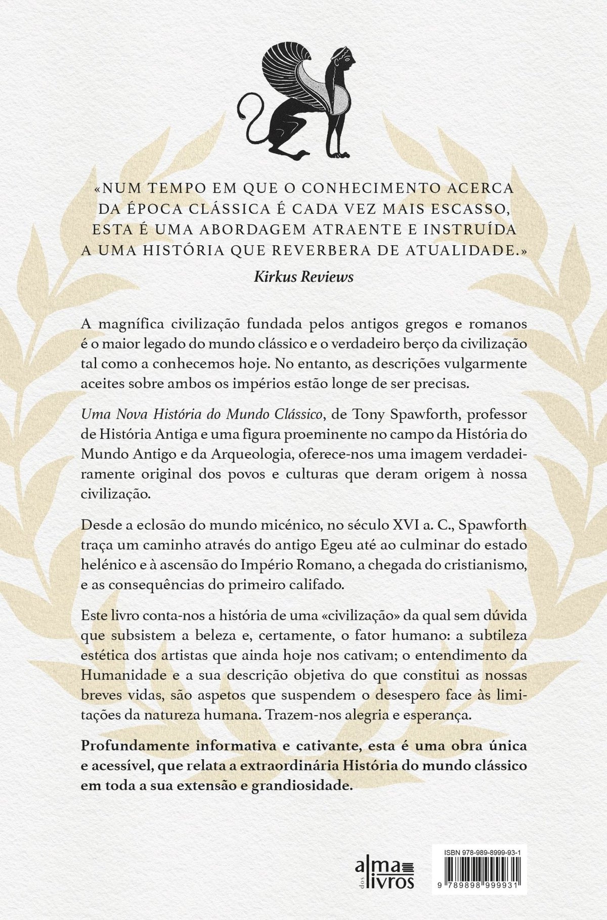 Uma Nova História do Mundo Clássico (danificado) - Alma dos Livros