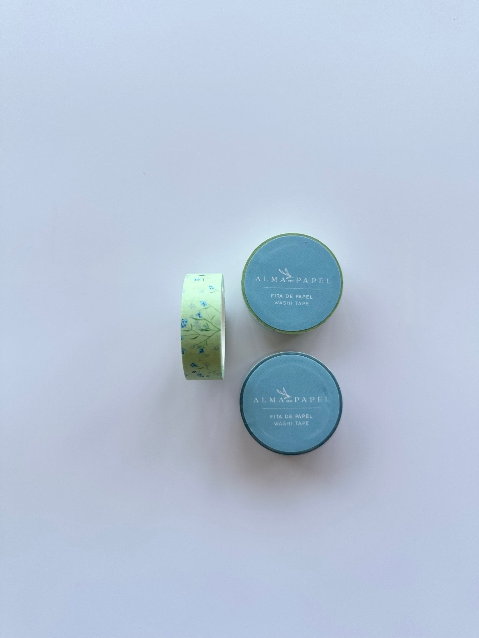 Washi Tape/Fita de Papel Hortênsias - Alma dos Livros